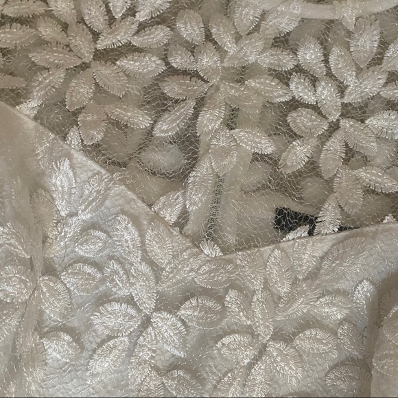 JustMe White Lace Midi Dress - Picture 12 of 14